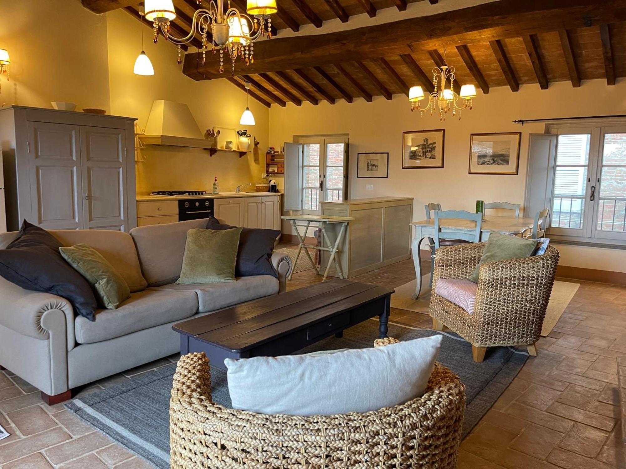 2 King Bed, 2 Full Bathroom In Umbria - Tuscany Appartement Città della Pieve